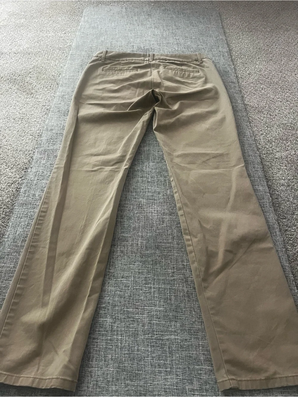 J.Crew Bennett Chino Khaki Stretch Straight Leg Pants Women's Size 8